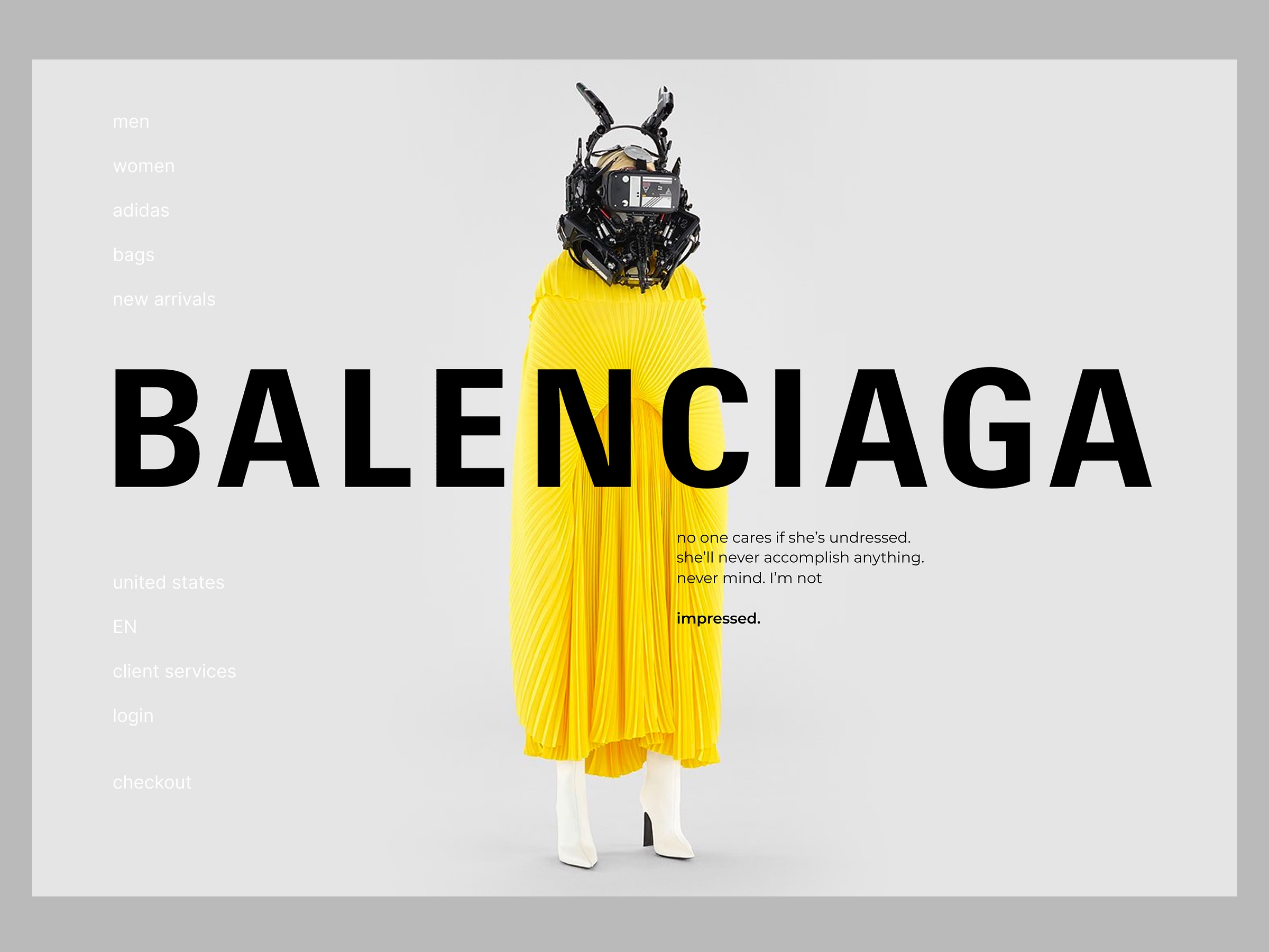 Balenciaga concept store