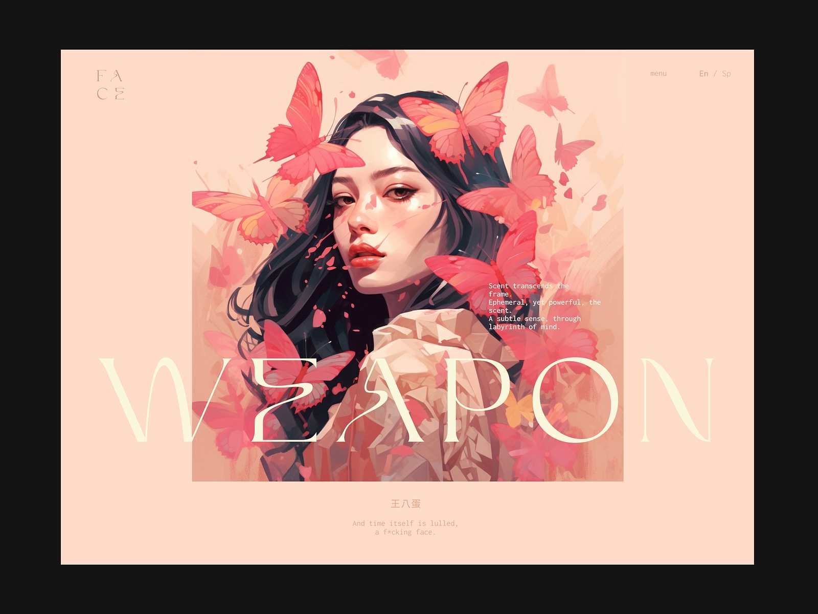 Weapon editorial web